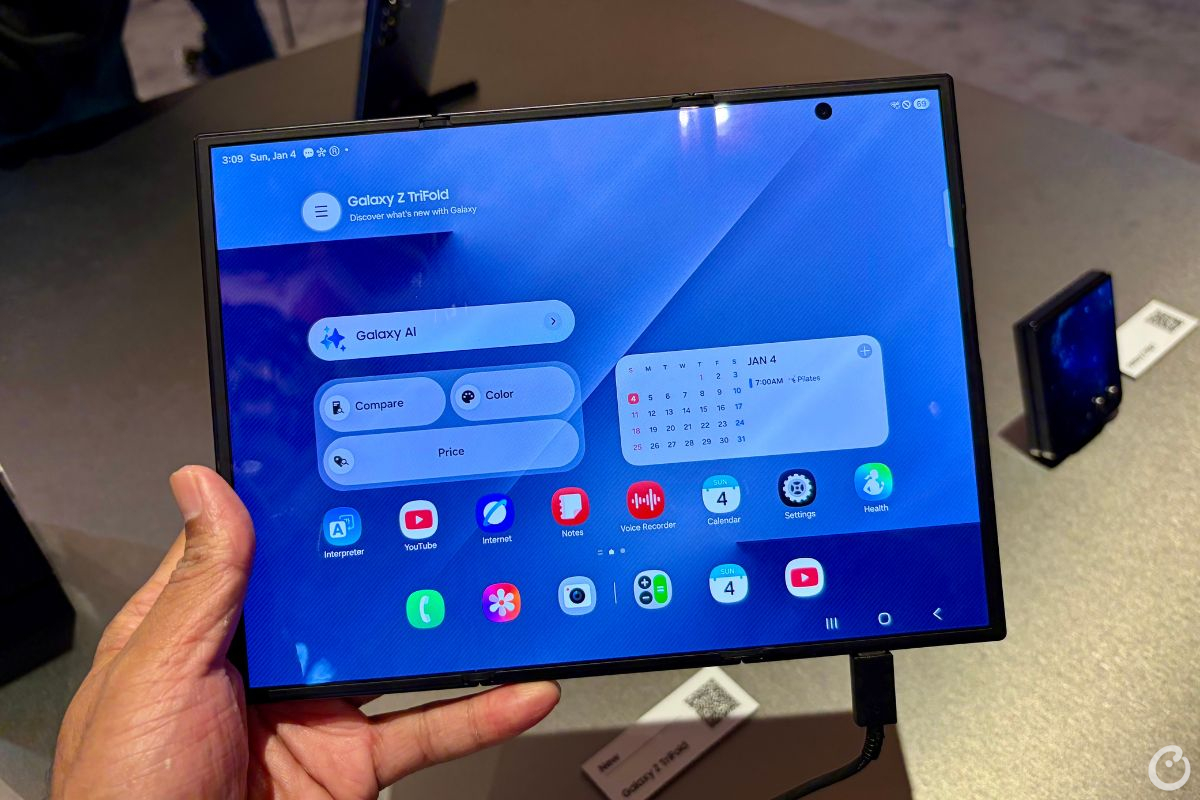 Samsung Galaxy Z TriFold 10-Inch Folding Screen