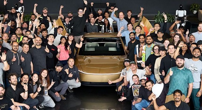 Commencement of Tesla Cybercab at Giga Texas. Source: Tesla