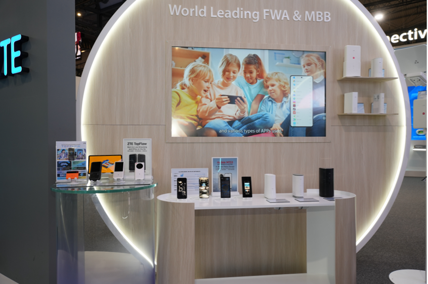 Source: ZTE booth at MWC